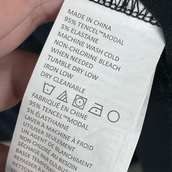 PrAna | Foundation Wrap Dress Black Comfort Athleisure - Picture 5 of 6